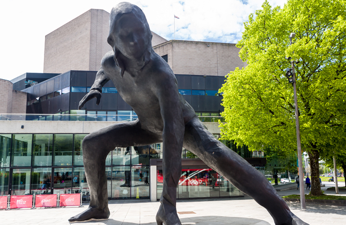 The Messenger statue outside Plymouth Theatre Royal. Photo: Shutterstock