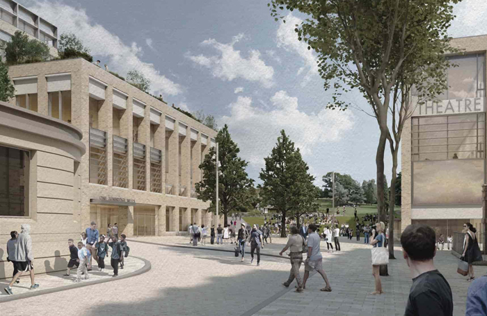 An artist's impression of the £90 million complex in Tunbridge Wells