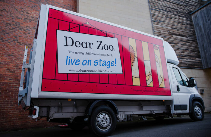 The Dear Zoo van prior to being stolen