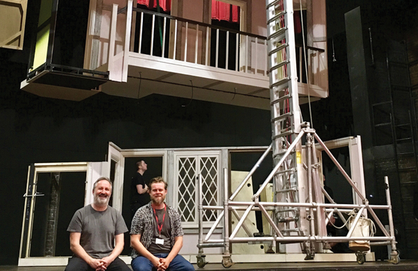 Meet the team behind the 'Rubik’s cube' set for classic farce Noises Off