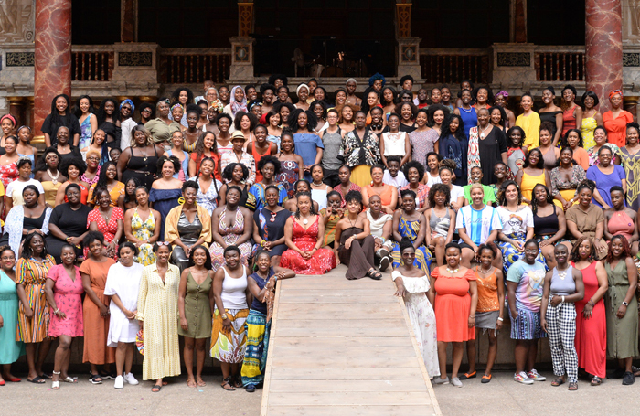 The black womxn in theatre event. Photo: Sharron Wallace