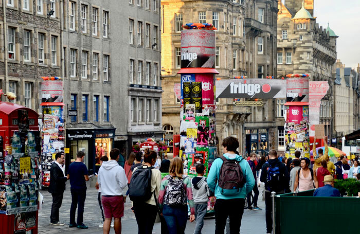 The Royal Mile during the 2018 Edinburgh Festival Fringe. Photo: Shutterstock