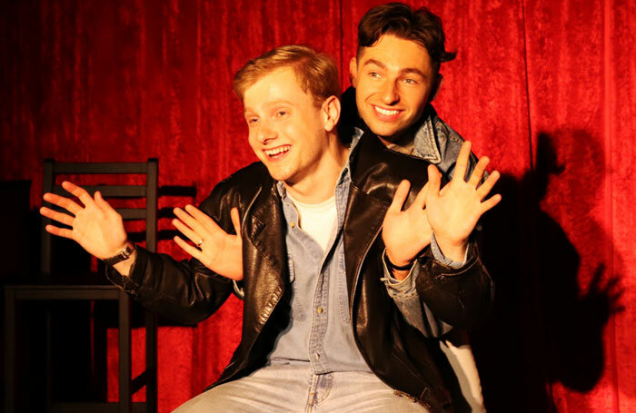 Jamie Peacock and Adam McCoy in Masquerade at Liverpool's Royal Court.
Photo: Royal Court Liverpool