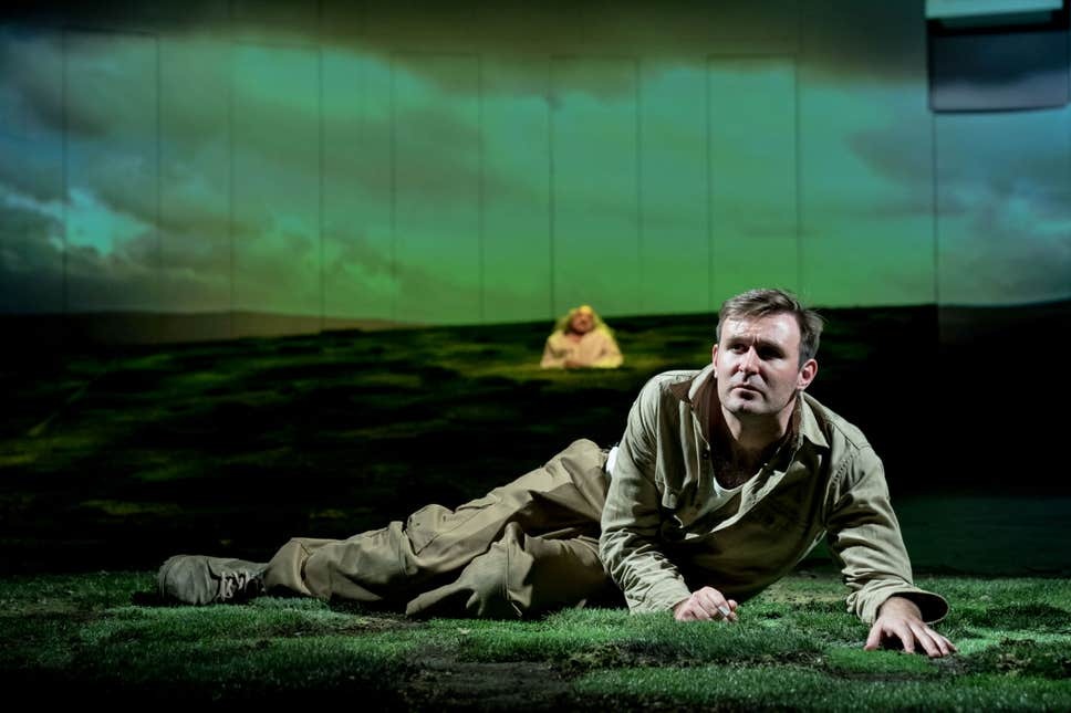 James McArdle in Peter Gynt at National Theatre, London. Photo: Manuel Harlan