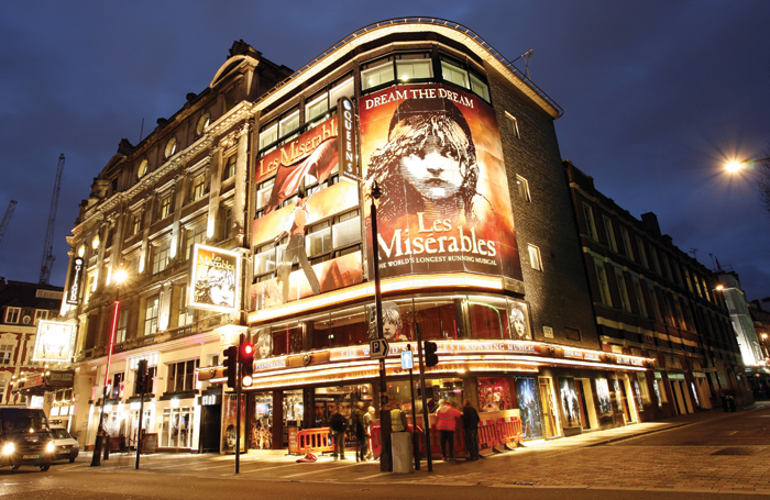 The Queen's Theatre in London's West End is to be renamed after Stephen Sondheim. Photo: Shutterstock