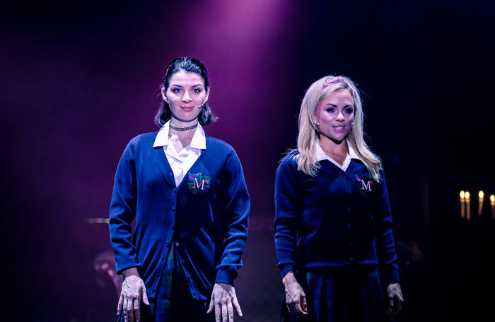 Rebecca Gilhooley and Sophie Isaacs in Cruel Intentions: The '90s Musical. Photo: The Other Richard
