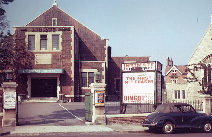 The Intimate Theatre in Palmers Green, north London, pictured in 1966