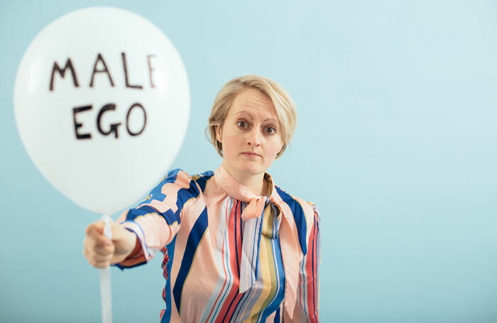 Melanie Jordan in A Brief History of the Fragile Male Ego at Pleasance Dome, Edinburgh