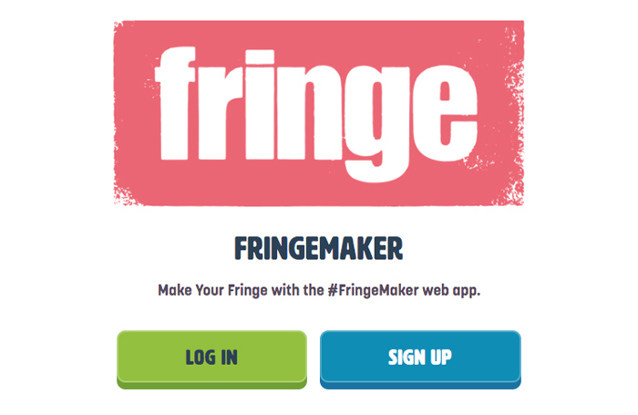 The FringeMaker app, which encourages audiences to strike out beyond the main venues with a treasure hunt