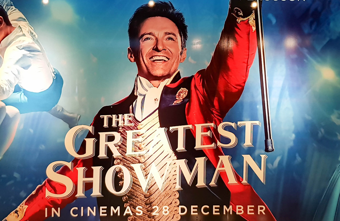 A poster for the film version of The Greatest Showman. Photo: Shutterstock