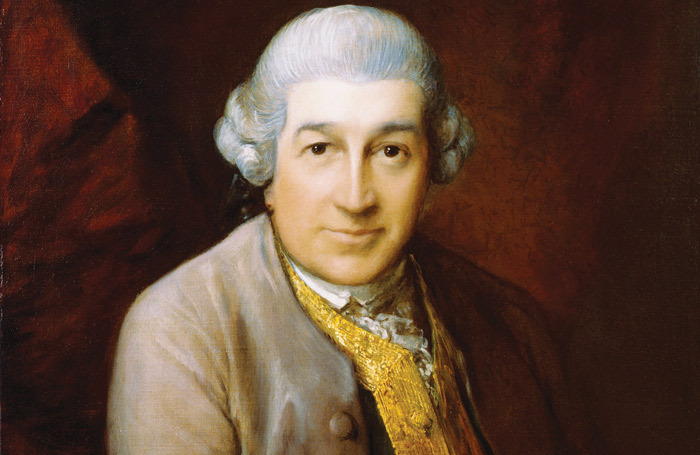 David Garrick painted by Gainsborough. Photo:  Routledge, Taylor and Francis Group