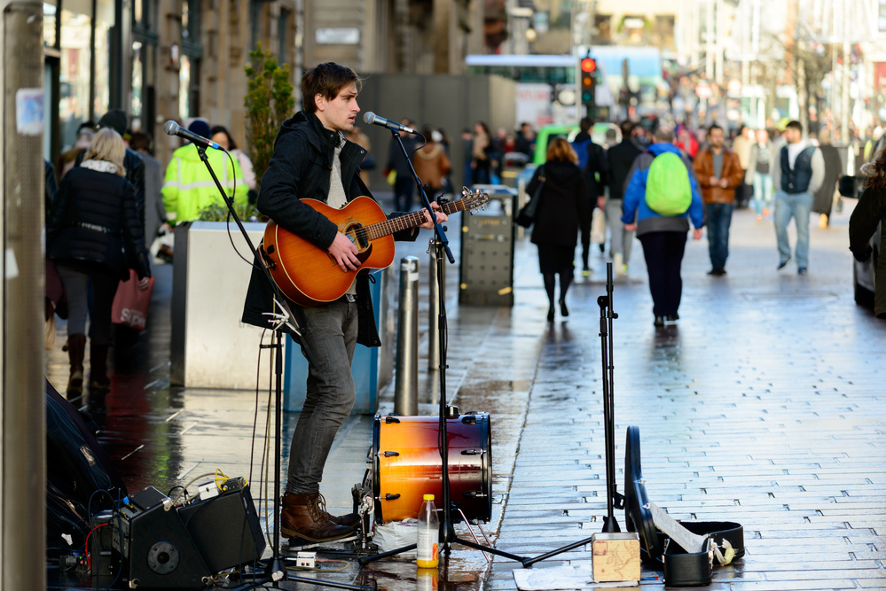 Buskers must have a license to perform in Kensington and Chelsea under new proposals. Photo: Shutterstock