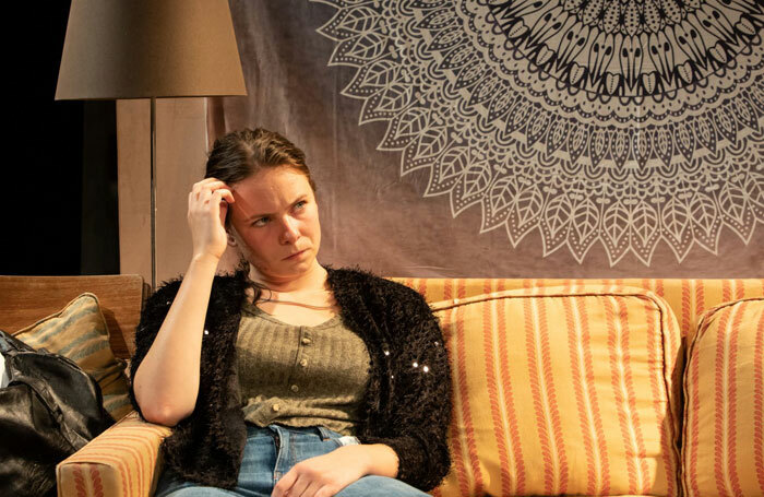 Larner Wallace-Taylor in How Love Is Spelt at Southwark Playhouse. Photo: Ali Wright