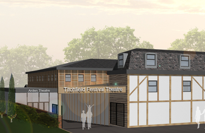 An artist's impression of Titchfield Festival Theatre's proposed New Arden Theatre