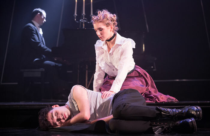 Keith Ramsay and Georgia Louise in Preludes at Southwark Playhouse, London. Photo: Scott Rylander