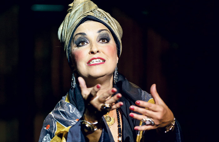 Ria Jones in Sunset Boulevard at Leicester Curve in 2017. Photo: Manuel Harlan