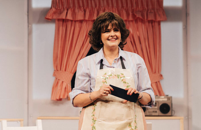 Tara Lynne O'Neill in Shirley Valentine at the Lyric Theatre, Belfast. Photo: Johnny Frazer