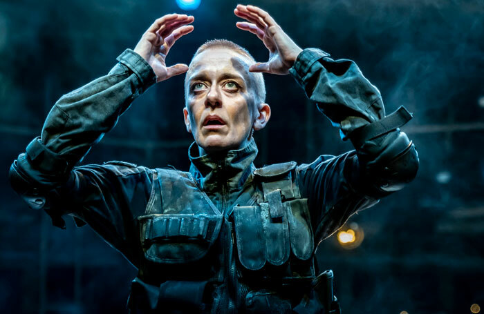 Lucy Ellinson in Macbeth at the Royal Exchange Theatre, Manchester. Photo: Johan Persson