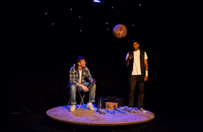 Kyle Rowe and Darren Kuppan in Under Three Moons. Photo: Alex Mead @ Decoy Media