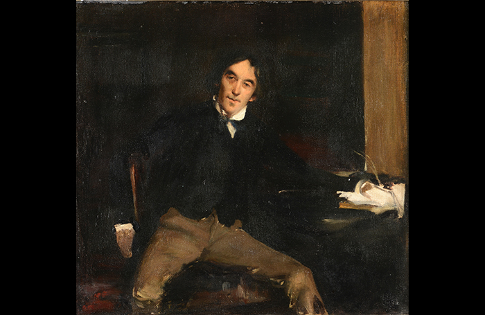 Portrait of Henry Irving. Photo: Dreweatts