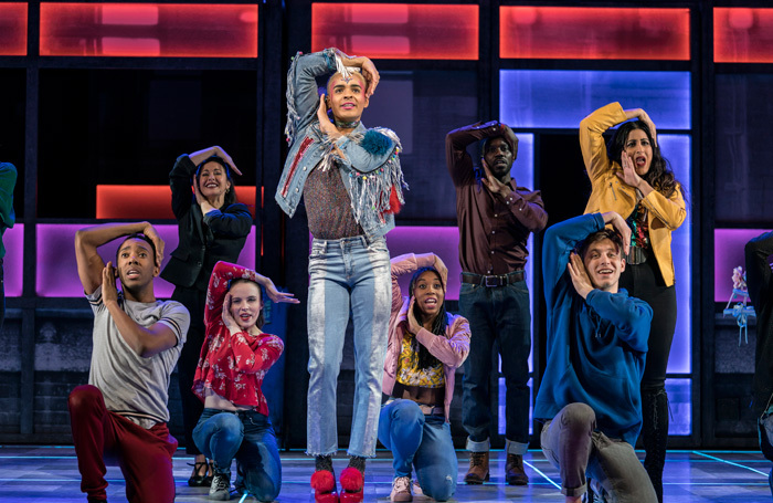 Layton WIlliams and the cast of Everybody's Talking About Jamie at the Apollo Theatre.-Photo: Johan Perrson