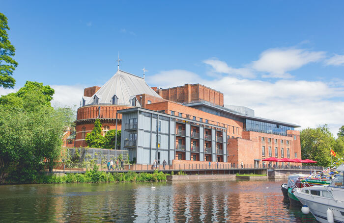 Royal Shakespeare Theatre and Swan Theatre viewed from the River Avon. Photo: RSC/Sam Allard