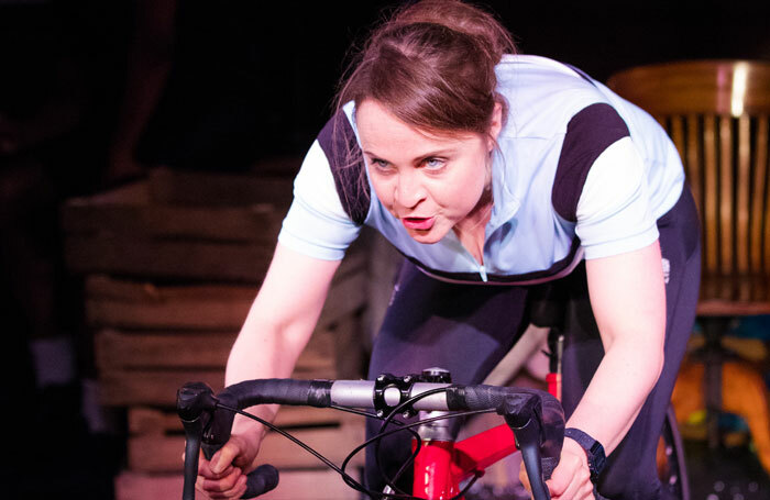 Vicky Binns in Beryl at Library Theatre, Bolton Museum. Photo: Jonathan Keenan