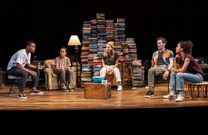 The cast of Sunday at the Linda Gross Theater, New York. Photo: Monique Carboni