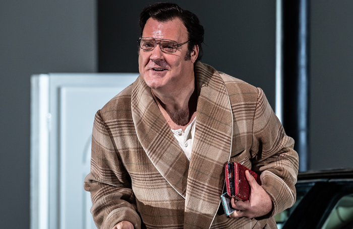 Bryn Terfel in Don Pasquale  at Royal Opera House, London. Photo: Clive Barda