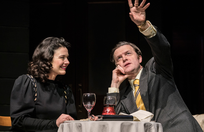 Dianne Pilkington and Tom Bennett in Only Fools and Horses the Musical. Photo: Johan Persson