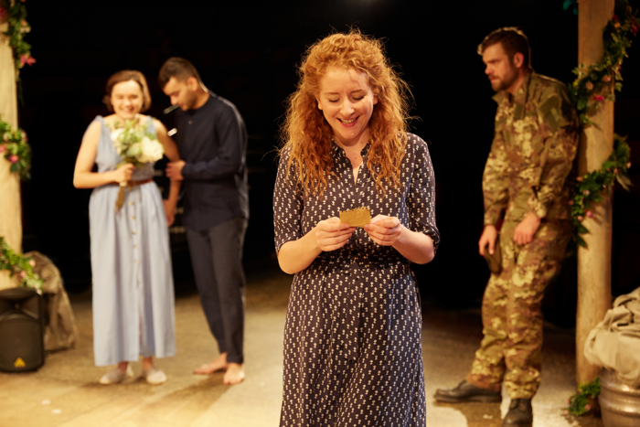 Dorothea Myer-Bennett in Much Ado About Nothing at Tobacco Factory Theatres. Photo: Mark Douet