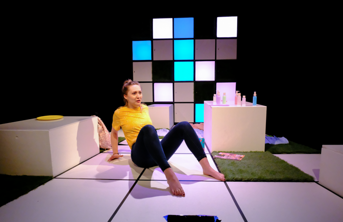 Robyn Wilson in Easy at Blue Elephant Theatre, London. Photo: Will Alder