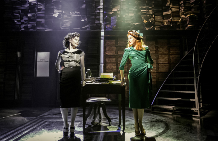 Rebecca Trehearn and Rosalie Craig in the original production of City of Angels. Photo: Johan Persson