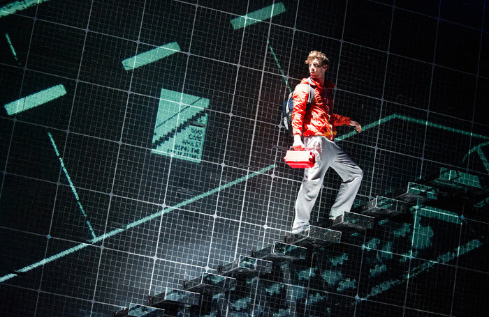 The Curious Incident of the Dog in the Night-Time.  Photo: Tristram Kenton