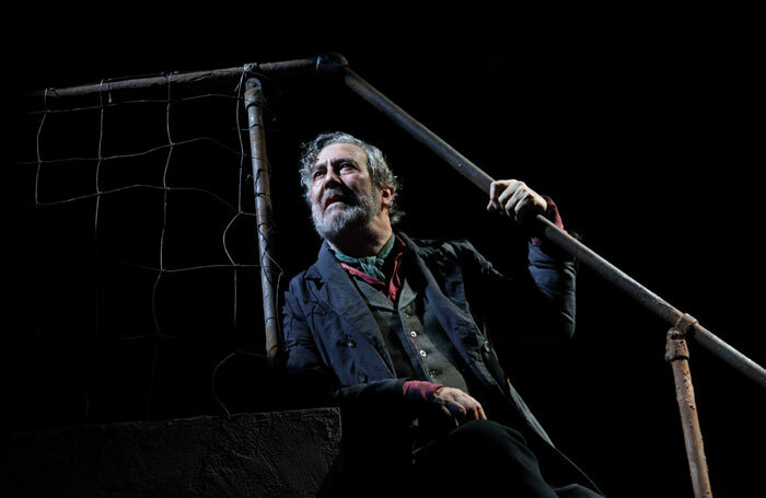 Ciarán Hinds in Translations at the National Theatre, London. Photo: Catherine Ashmore