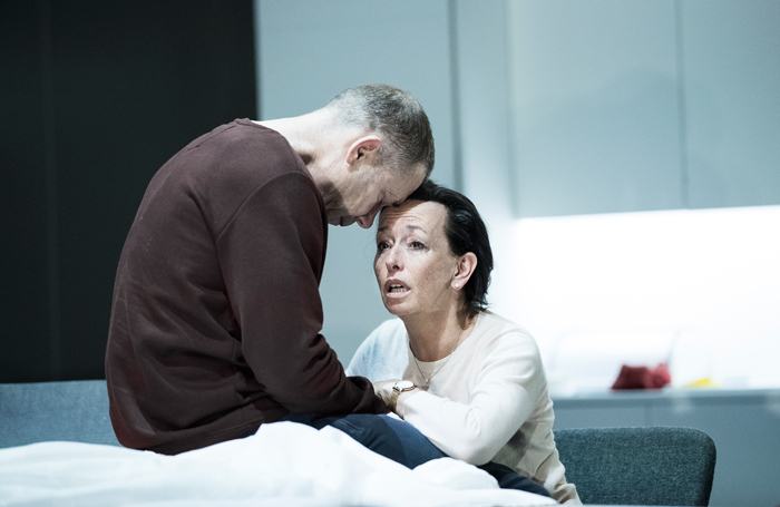 Hans Kesting and Marieke Heebink in Internationaal Theater Amsterdam's Oedipus. Photo: Jan Versweyveld