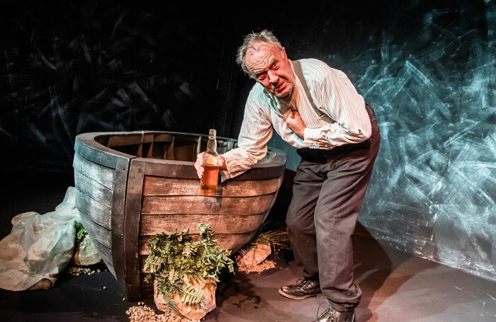 Malcolm Rennie in Shackleton’s Carpenter at Jermyn Street Theatre. Photo: Tristram Kenton