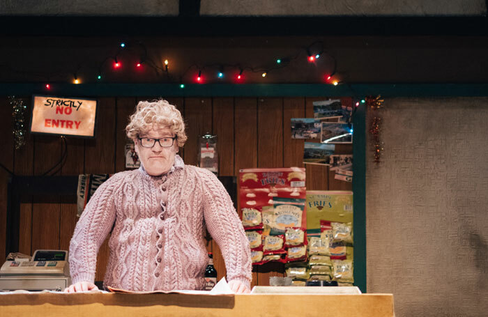 Conor Grimes in Driving Home for Christmas at Belfast's Lyric Theatre. Photo: Johnny Frazer