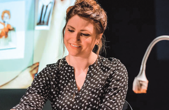 Oily Cart artistic director Ellie Griffiths: 'I like theatre that plays with the actor/audience relationship'