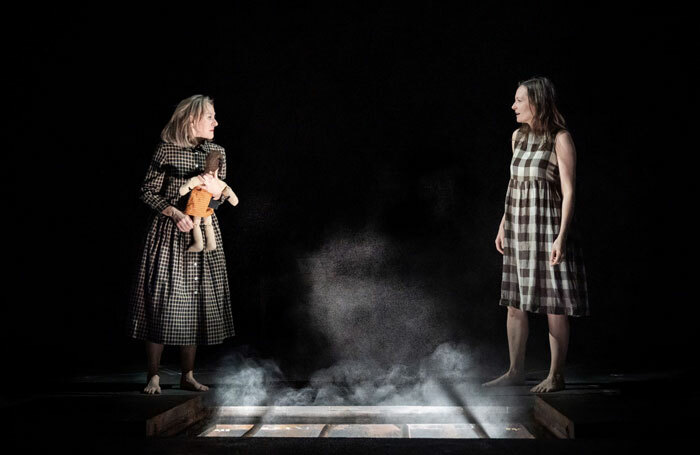 Niamh Cusack and Catherine McCormack in My Brilliant Friend at London's National Theatre. Photo: Marc Brenner