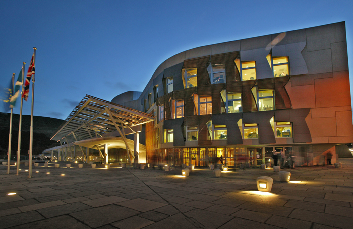 Scottish Parliament. Photo: Andrew Cowan/Scottish Parliament