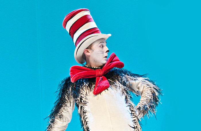 Jonathan Ray in The Cat in the Hat. Photo: Garry Lake
