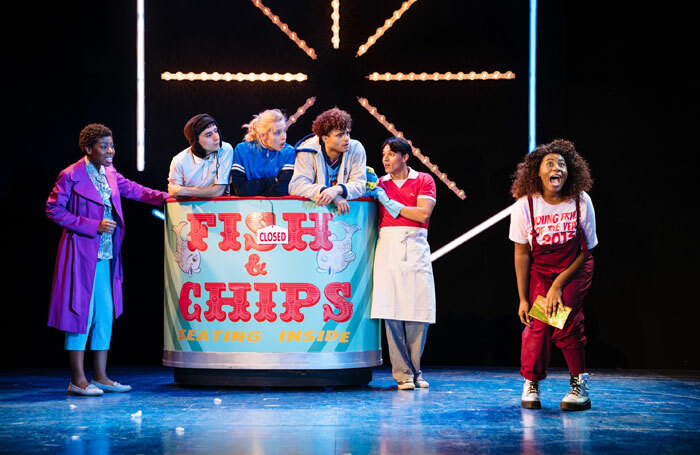 The NYT cast of A Midsummer Night's Dream at Criterion Theatre, London. Photo: Helen Murray