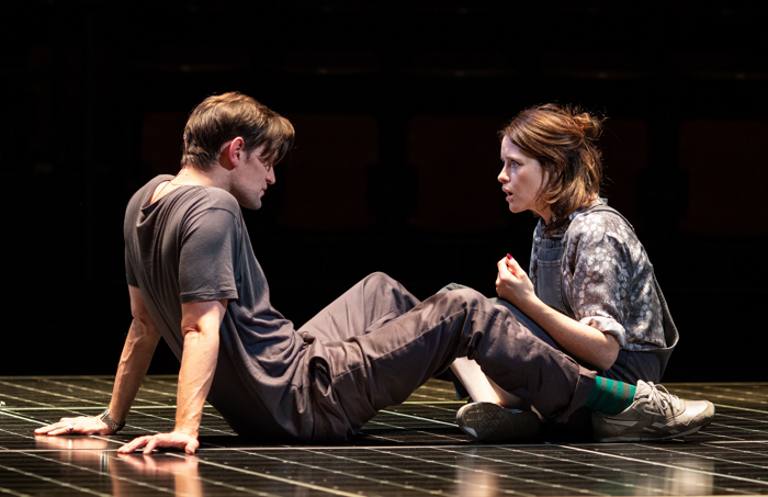 Matt Smith and Claire Foy in Lungs at Old Vic, London. Photo: Helen Maybanks