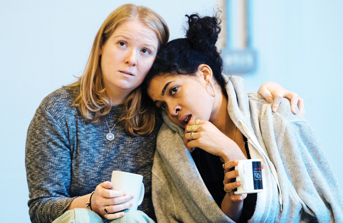  Letty Thomas and Rebekah Murrell in rehearsals  for Scenes With Girls. Photo: Helen Murray