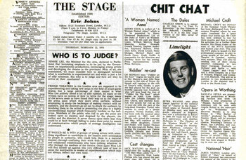 Is experimental theatre 'a lot of silly nonsense'? 50 years ago in The Stage (February 12, 1970)