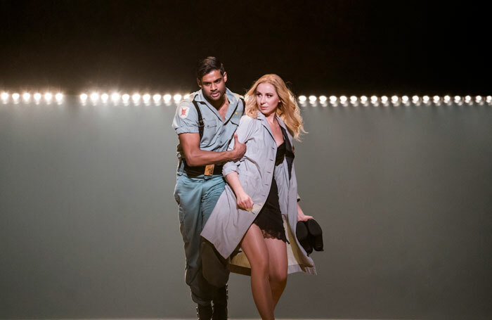 Sean Panikkar and Justina Gringyte in Carmen at the London Coliseum. Photo: Tristram Kenton