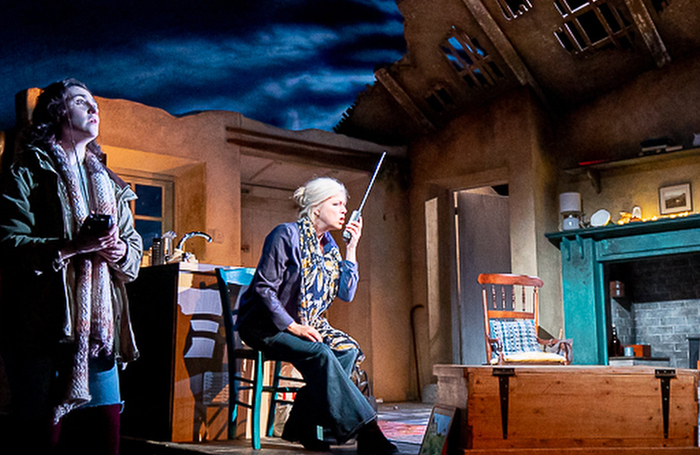 Lucy Doyle and Caroline Harker in The Croft at Perth Theatre. Photo: Charlotte Graham