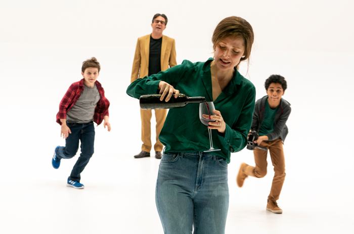 Rose Byrne and the cast of Medea at Brooklyn Academy of Music. Photo: Richard Termine