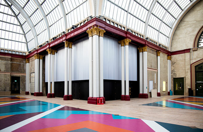 Creativity Pavilion at Alexandra Palace. Photo: Lloyd Winters